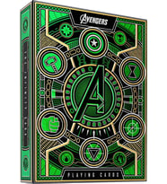Theory11 Marvel Avengers Green Oyun Kağıdı Kartı Kartları Destesi Koleksiyonluk (Karışık)