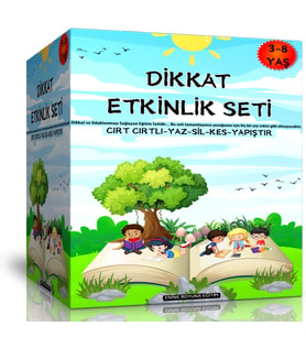 3-8 Yaş Dikkat Etkinlik Seti