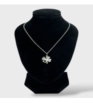 Arnes Jewelry Çelik Dört Yapraklı Yonca Kolye