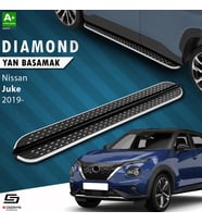 S-Dizayn Nissan Juke 2 Diamond Krom Yan Basamak 173 Cm 2019 Üzeri