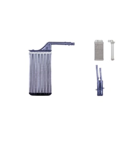 Kalorifer Radyatörü Mekanik Mt-At 234x138x42 Mm – 6448.72-Autolux- Cıtroen Ax 91-04 Arası Uyumlu