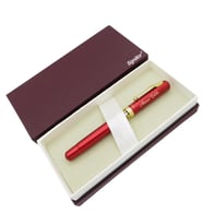 Signator® ST179 Kırmızı Gold Metal Roller Kalem  İsme Özel Kalem (Karışık)