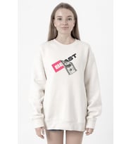 Mr Beast Dollar Bill Beyaz Kadın 2ip Sweatshirt