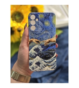 Samsung Galaxy A16 Uyumlu Baskılı Şeffaf Telefon Kılıfı