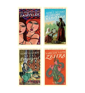Zaniyeler + Zehra (günümüz Türkçesiyle) + Sergüzeşt (günümüz Türkçesiyle) + Çingene- 4 Kitap Set - I