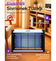 Elektrikli Uv Sinek Öldürücü Zincirli Askılı Sinek Tuzağı Elektrikli Sivrisinek Kovucu