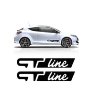 Gt Line Oto Sticker Sticker Siyah 2 Adet 40*7 Cm