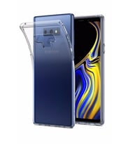 Samsung Note 9 Şeffaf Tıpalı Kamera Korumalı Lüx Silikon Kılıf