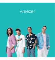 Weezer Teal Album LP Plak