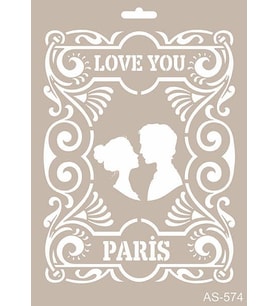 Cadence New Stencil Collection A4 AS-574 