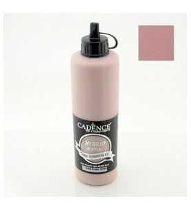 Cadence Hybrid Multisurface Akrilik Boya 500 ml. H-030 PUDRA PEMBE 