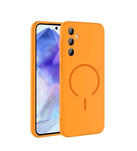 Galaxy A35 Kılıf M-safe Şarj Özellikli Zore Meta Kapak