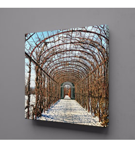 SARMAŞIK YOLU KANVAS TABLO 110x110cm (Karışık)