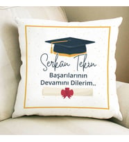 Kişiye Özel Mezuniyet Hediyesi Kişiye Özel Yastık