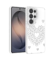 Galaxy S26 Ultra Kılıf Damla Taşlı Rivas Sert PC Kılıf