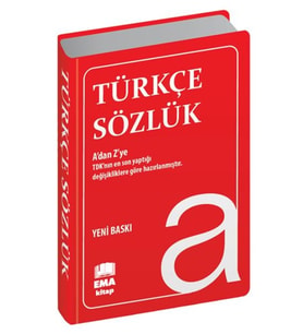 Ema - Türkçe Sözlük Büyük Kırmızı Kapak