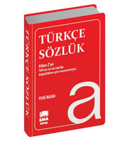 Ema - Türkçe Sözlük Büyük Kırmızı Kapak