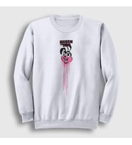 Presmono Unisex Beyaz Bunny Green Day Sweatshirt 55598tt
