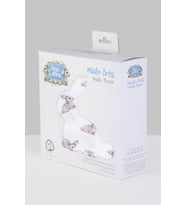 % 100 Pamuk 2'li Müslin Bebek Örtüsü Iconique Lapin Ve Innocent Pink 100x10