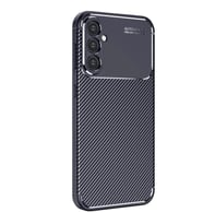Samsung Galaxy S25 Kılıf Auto Focus Karbon Kapak - Lacivert