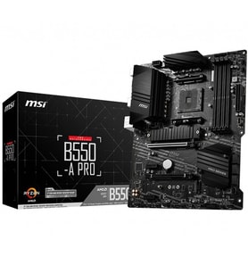 MSI B550-A PRO DDR4 M2 PCIe NVME HDMI DP PCIe 16X v4.0 AM4 ATX