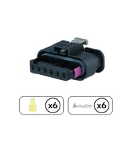 Hava Akışmetre Soketi 6 Pin Kablosuz