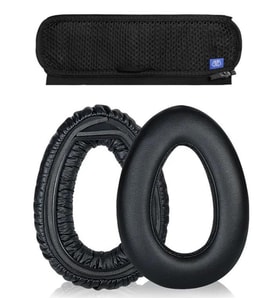 Sennheiser PXC550 PXC480 MB660 Uyumlu Kulaklık Pedi ve Kafa Bandı  (Siyah)