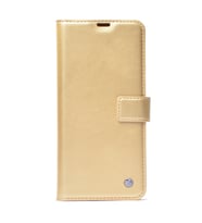 Samsung Galaxy A05 Kılıf Zore Kar Deluxe Kapaklı (Gold)