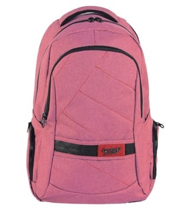 Figürlü Orjinal Su Geçirmez  Figürlü Pembe Renk Okul Çantası