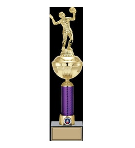 ODAK KUPA - Figürlü Kupalar - Voleybol Kadın Figürlü Kupalar FG-059 B - 44 cm
