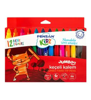 PENSAN KİDZ YIKANABİLİR JUMBO KEÇELİ KALEM 12'Lİ