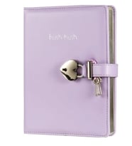 Victorias Journals Hush-Hush Kilitli Hatıra Defteri 160 Yaprak Lila