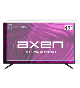 Axen 49" inç 123cm Tv Ekran Koruyucu Led Webos Uyumlu