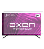 Axen 49" inç 123cm Tv Ekran Koruyucu Led Webos Uyumlu