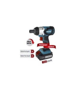 Proter PST 460 WS 20 V 4 Ah Darbeli Somun Sökme Makinesi