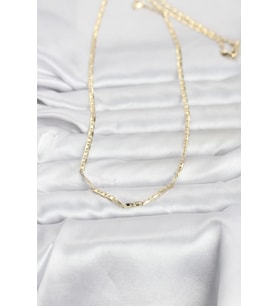 Northcity CM 14K Gold Renk Gemici Zincir Model 60 cm Kadın Kolye 5886
