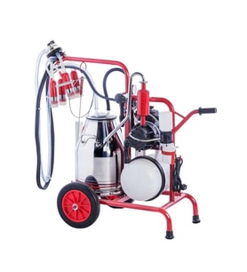 Kurtsan Tek Sağım Tek Güğüm Süt Sağma Makinası (Yağlı) (300 cc) Silikon 30 LT - KM04095