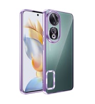 Lexroo Honor 90 Kılıf Kamera Korumalı Logo Gösteren Omega Kılıf - Lila