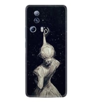 Xiaomi 13 Lite Kılıf Resimli Desenli Baskılı Silikon Star Woman 1332