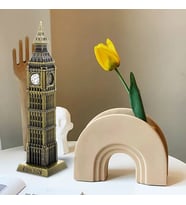 Dekoratif Metal Big Ben Saat Kulesi Biblo