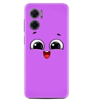 Xiaomi Redmi Note 11E Kılıf Silikon Desen Özel Seri Purple Sweety 1717