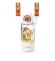 VAGONLİFE DILLER TRITAN MATARA ÇİFT KAPAKLI PİPETLİ/PİPETSİZ KULLANIM D2560 700ML - BROWN