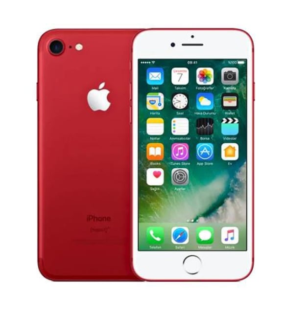 Yenilenmiş iPhone 7 Product Red 128GB B Kalite (12 Ay Garantili)