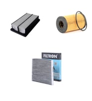 Bosch Filtre Bakım Seti Hyundai i20 1.4 Dizel 2014+ 90 Beygir Hava + Yağ f. + Polen Filtre Filtron