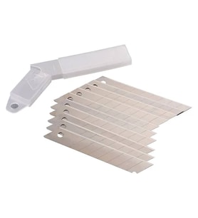 Maket Bıçağı / Falçata Ağzı / Yedeği İnce 9mm - 10 Adet