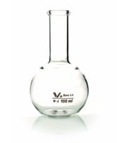 CAM BALON (500 ml. dibi düz) (Beyaz)