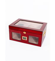 Parmida Humidor / Puro Saklama Kutusu Kırmızı 0143
