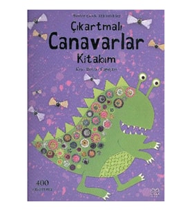 Çıkartmalı Canavarlar Kitabım