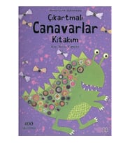 Çıkartmalı Canavarlar Kitabım