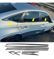 Honda Civic Fe1 Cam Çıtası Kromu Nikelaj 2022 Sonrası
